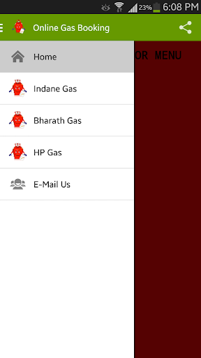 Online LPG GAS Booking India