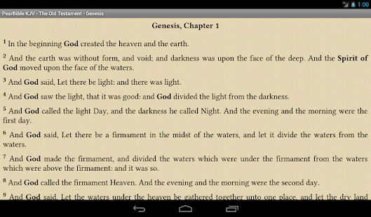 【免費書籍App】Pear Bible KJV without ads!-APP點子