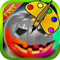 Coloring: Halloween Pumpkin icon