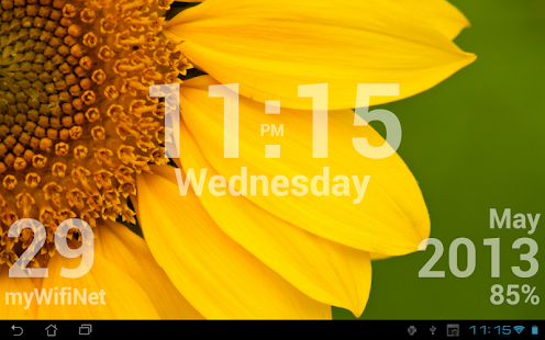 DIGI Clock Live Wallpaper(圖9)-速報App