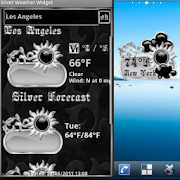 Silver  Weather Widget 3.0 Icon