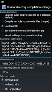 C4droid (C/C++ compiler & IDE) - screenshot thumbnail