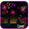 Love Fireworks Live Wallpaper