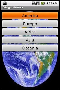 International Area Code Screenshots 0
