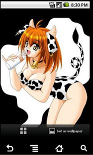 Free Download sexy LWP anime manga cow girl APK