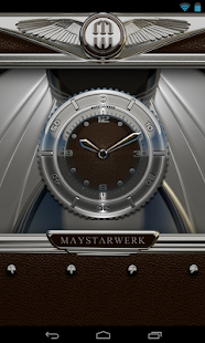 Clock Widget Brown Eleplant - náhled