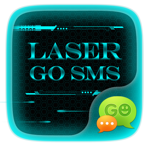 GO SMS LASER THEME LOGO-APP點子