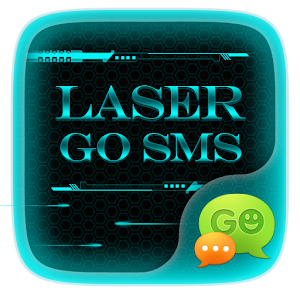 GO SMS LASER THEME 1.0