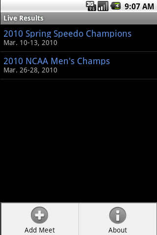 Live Results Screen 3
