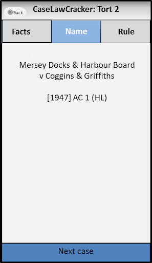 【免費教育App】CaseLawCracker Tort 2-APP點子