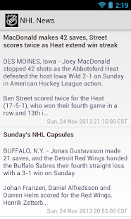 Lastest NHL News APK for Android