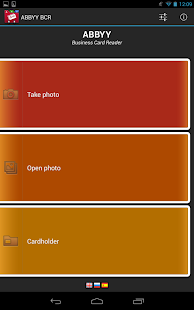 ABBYY Business Card Reader - screenshot thumbnail