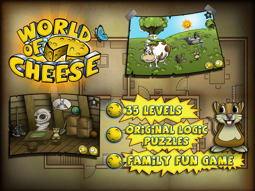 【免費解謎App】World of Cheese-APP點子