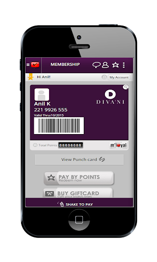 Diva'ni mLoyal App