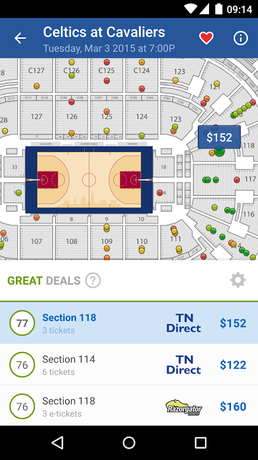SeatGeek Event Tickets Android Apps on Google Play