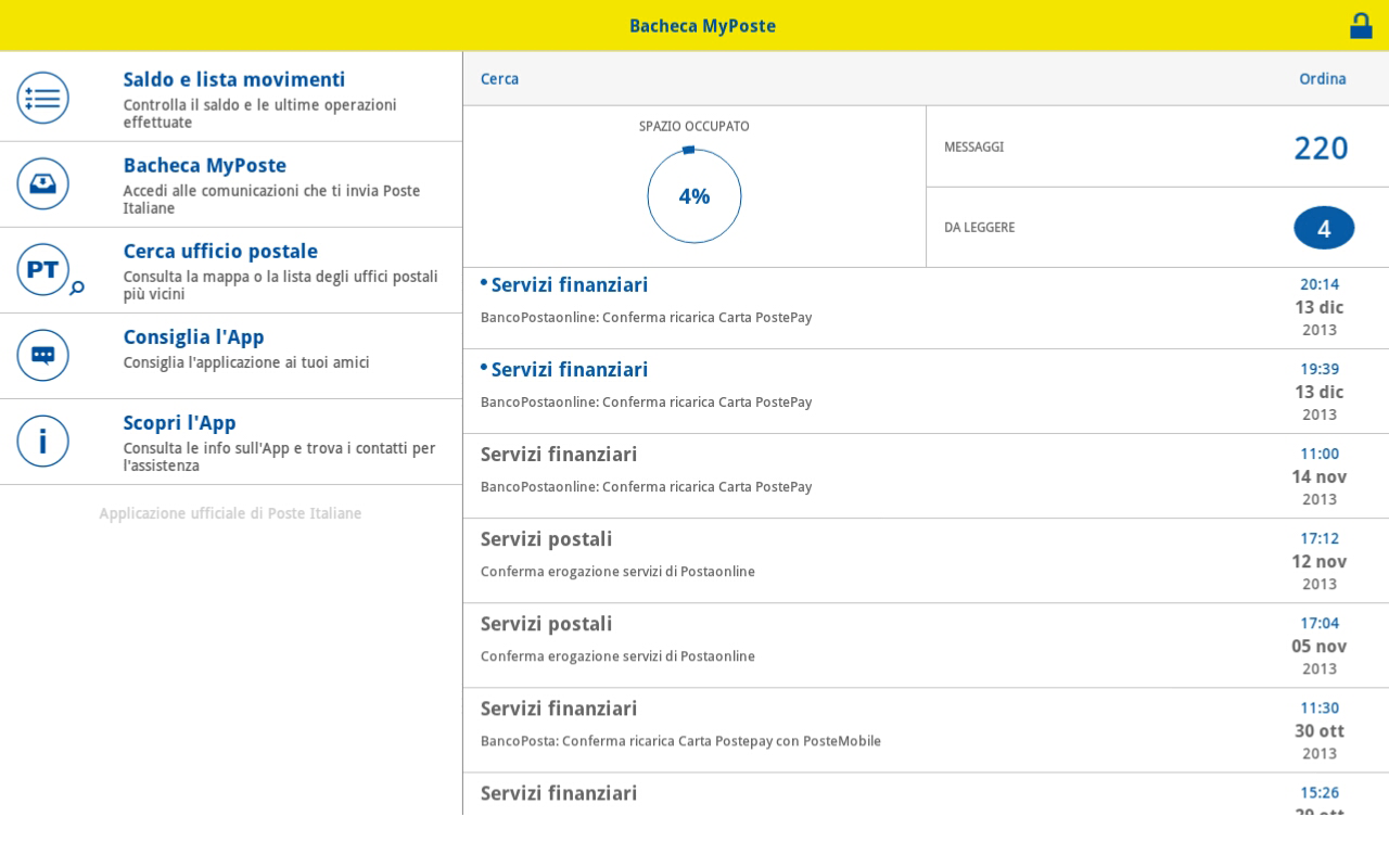 Conto BancoPosta Android Apps on Google Play