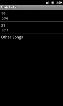 Adele Lyrics