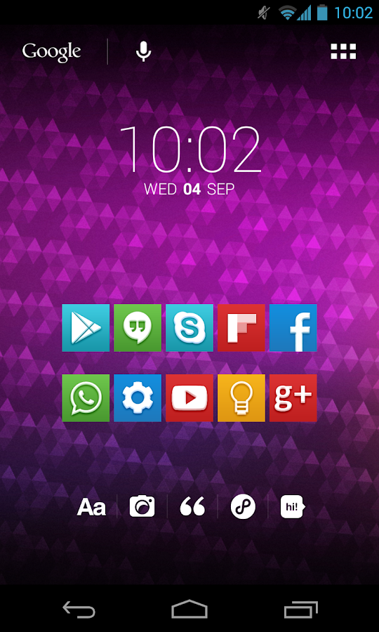 Yoma (apex, nova, adw icons) - screenshot