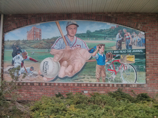 Edmonton Journal/baseball Mural