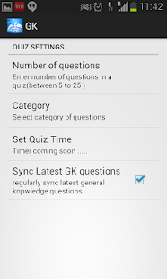 General Knowledge Quiz - screenshot thumbnail