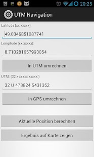 UTM Navigation