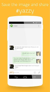 Yazzy (Fake Conversations) Screenshot
