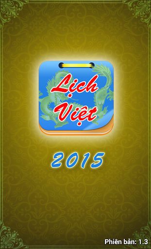 Lịch Việt - Lịch Vạn Niên 2015