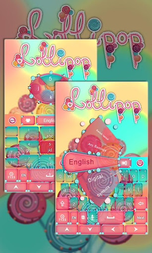 Lollipop GO Keyboard Theme