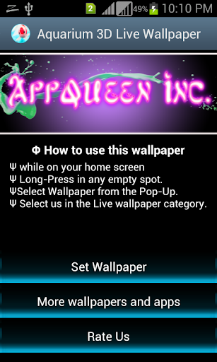 Aquarium Live Wallpaper