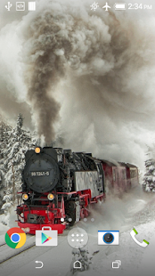 Free Download Steam train Live Wallpaper APK for Android