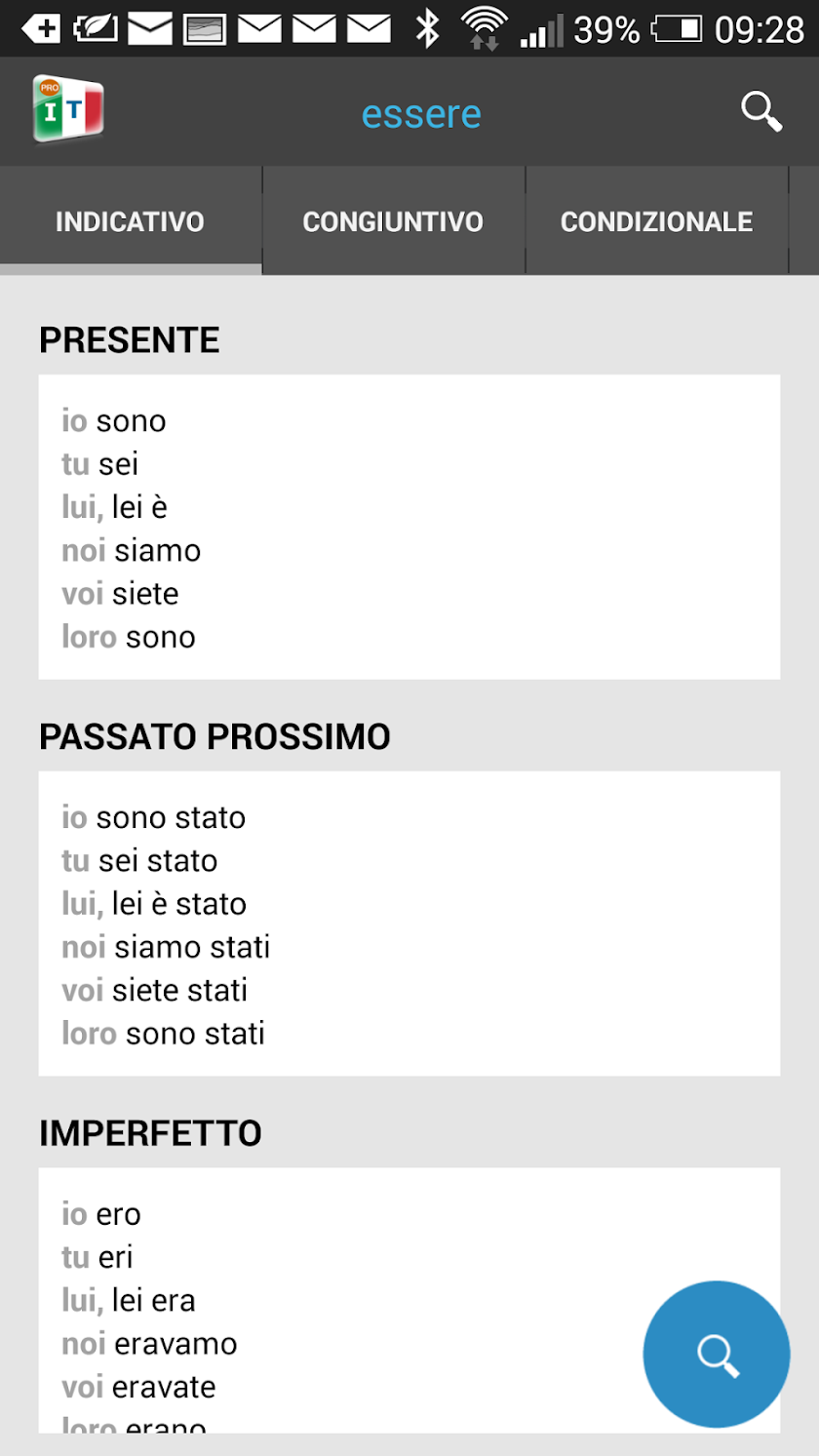 Italian Perfect PRO Screen 2