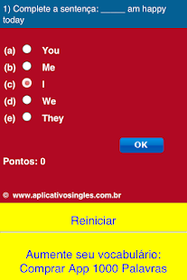 Lastest Exercícios de Inglês Grátis 1 APK for Android
