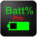 Cover Image of Herunterladen Battery Percentage Pro 1.8.6 APK
