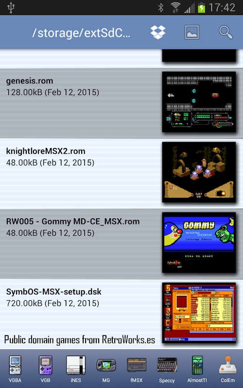 Screenshot 2 fMSX Deluxe - MSX Emulator 5.5.4 APK MOD