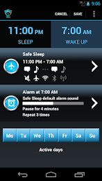 Safe Sleep - Alarm Clock ! poster 1