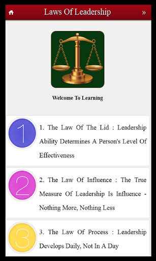 21 Laws of Leadership Skills