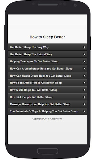 How to Sleep Better