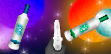 bottle shooting space games APK
