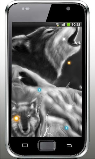 Wolf Sounds HD live wallpaper