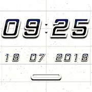 K1 Digital Clock Widget