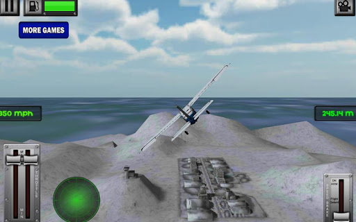 Snow Mountain Flight Simulator