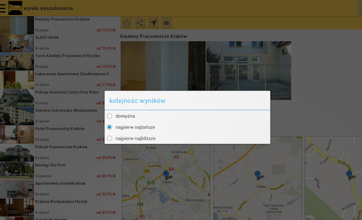 Noclegi,hotele,pokoje w Polsce Screenshots 4