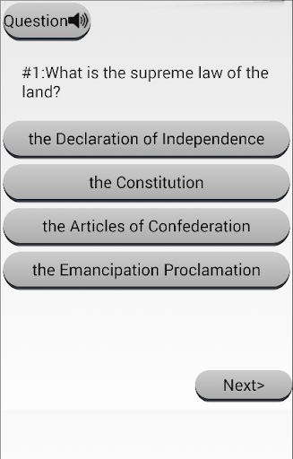 US Citizenship Practice Test