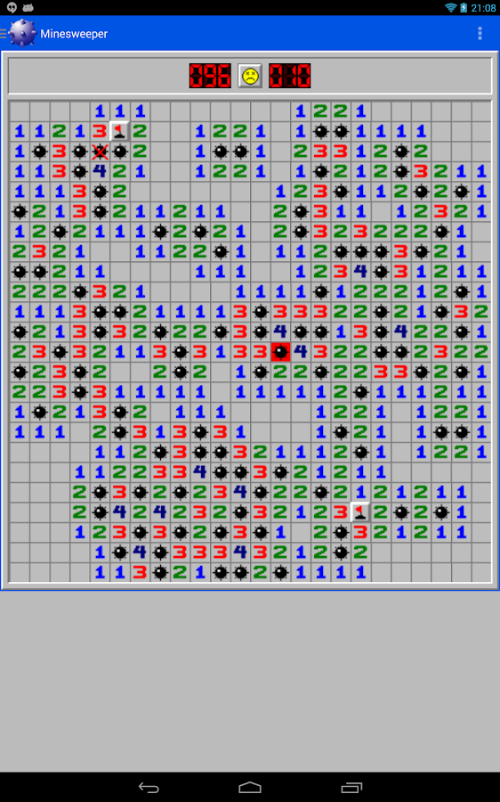 Minesweeper - screenshot