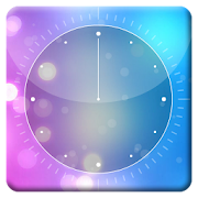 Bokeh Abstract HD Analog Clock