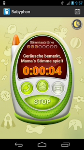 Android-Anwendung Baby Monitor & Alarm Screenshot