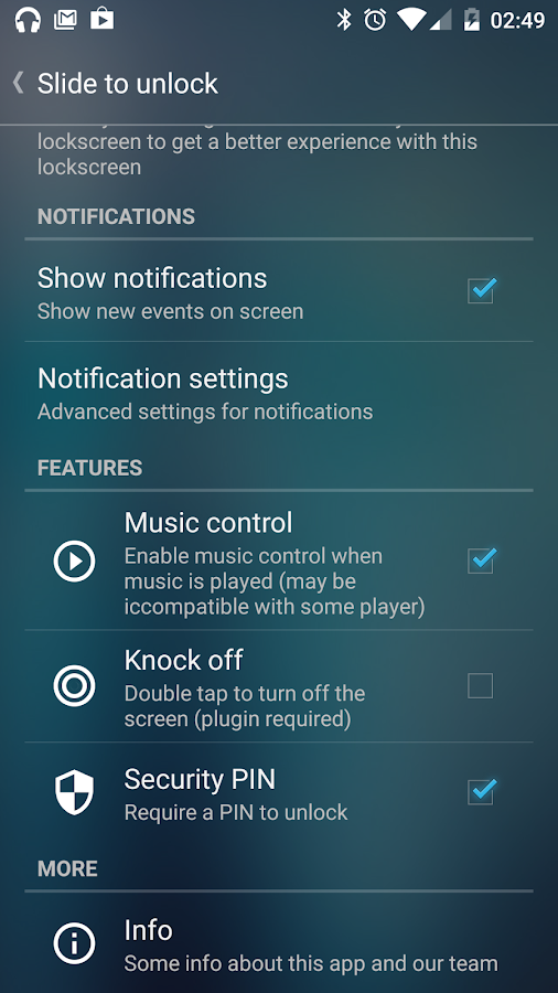    Slide to unlock- screenshot  