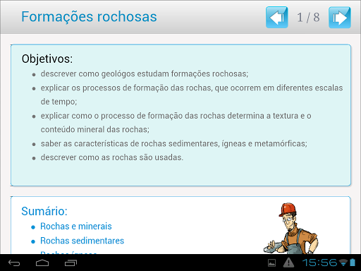 Formações rochosas