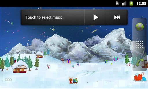 Christmas Pixel Live Wallpaper