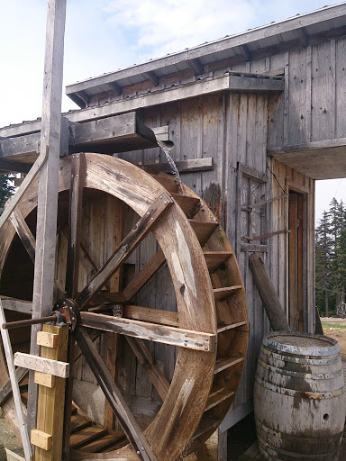 Old Operational Water Wheel